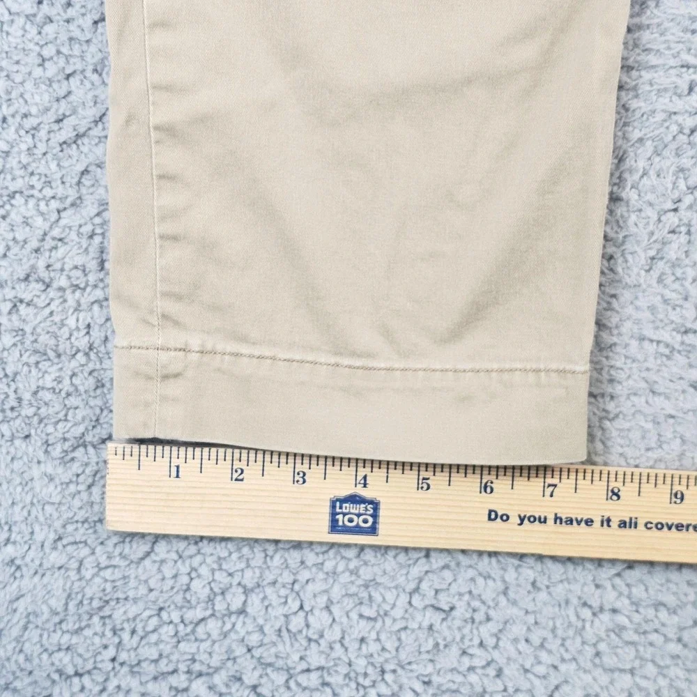 Polo Ralph Lauren Polo Chino Pants Mens 34x32 Beige Stretch Straight Fit Casual